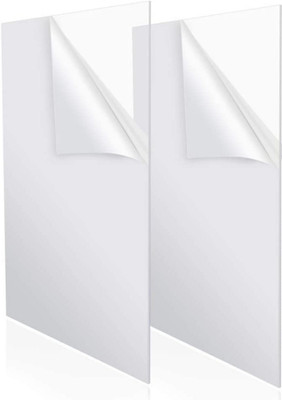 smyalifox Transparent Sheets - Panels for Glass Art, and Craft Projects(Pack of 2) 12 inch Acrylic Sheet(3 mm)