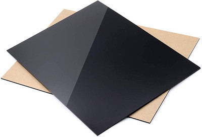 Parikshit Sublimation 12x16 Inch acrylic glass sheet board for writing art and craft home décor 1 pcs 16 inch Acrylic Sheet(3 mm)