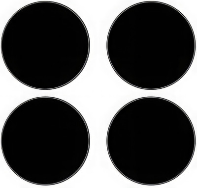 Gojeeva Black Acrylic Circle for Painting, Drawing and DIY Project-PO4,6 Inch,3mm Thick 6 inch Acrylic Sheet(3 mm)