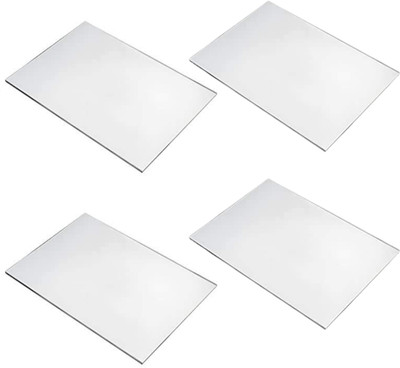 RajMultiPrint Acrylic Sheet 1.5mm Thick 4 x 6 Inch – Pack of 4 Pieces Clear Plastic Sheets 6 inch Acrylic Sheet(1.5 inch)