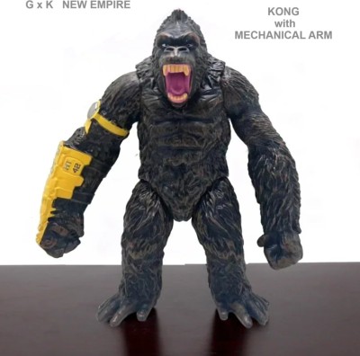 Delite New KONG Action Figure HD Features Accessories Godzilla Movie Monsters Model(Brown)