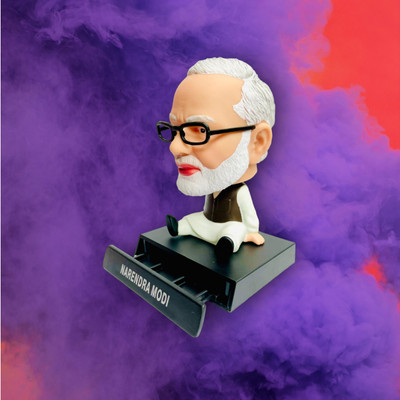 gtrp Super Hero Narendra Modi Action Figure Limited Edition Bobblehead 13(Multicolor)