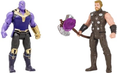 khilona waala combo pack of thanos & thor Avengers Hero(Multicolor)