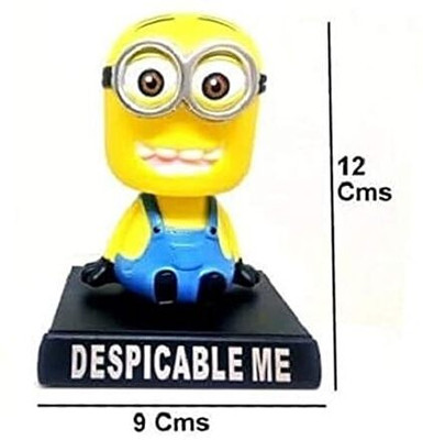 gtrp Action Figure Limited Edition Bobblehead with Mobile Holder for Car Dashboard 74(Multicolor)