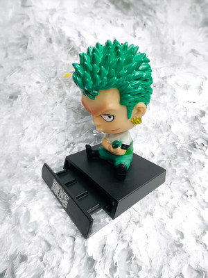 gtrp Roronoa Zoro Anime Bobblehead Toy | Action Figure Bobble Head 19(Multicolor)