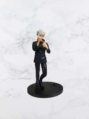 Thrifx Premium Jujutsu Kaisen Gojo Action Figure Toys 17Cm For decoration(Black)