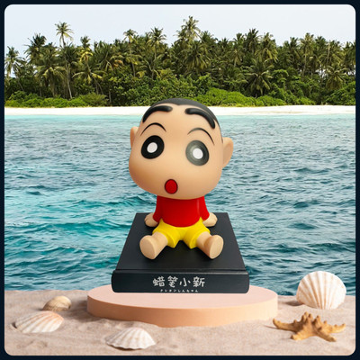 gtrp ACTIONFIGURE-Super Hero Shinchan Limited Edition Bobblehead 47(Multicolor)