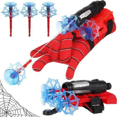 DHRIX Spider Web Shooters Toy for Kids – Hero Launcher Wrist Toy(Multicolor)