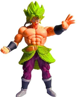 Mallexo Goku Action Figures Set 1PCs Dragon Ball Z Toys for Kids Anime Toy Set-15CM(Green)