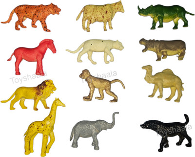 Toyeas Wild Planet Expedition Pack – Jungle Mini Figures(Multicolor)