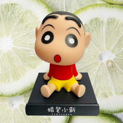 gtrp Super Hero Shinchan Action Figure Limited Edition Bobblehead 40(Multicolor)