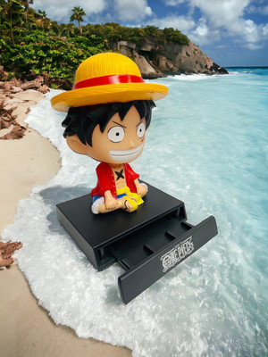 gtrp Super Hero Monkey D Luffy Action Figure Limited Edition One Piece Bobblehead 13(Multicolor)