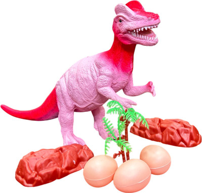 CHUTTI TOYS Big Dinosaur Toys for Kids -Educational Jurassic T-Rex Dinosaur Toys(Multicolor)