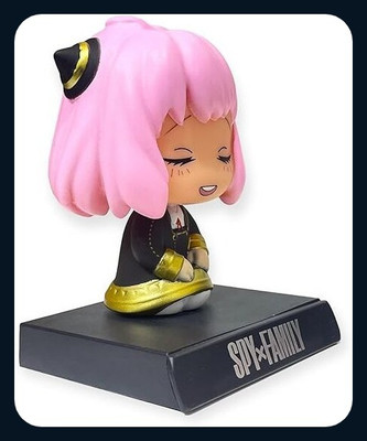gtrp ACTIONFIGURE-Limited Edition Bobblehead with Mobile Holder for Car Dashboard 06(Multicolor)