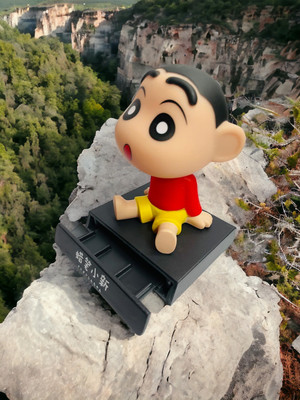gtrp Super Hero Shinchan Action Figure Limited Edition Bobblehead 25(Multicolor)