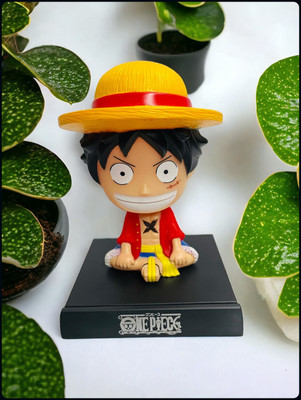 gtrp Figure-Super Hero Monkey D Luffy Limited Edition One Piece Bobblehead 68(Multicolor)