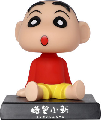 Techpro Super Hero Limited Edition Bobblehead with Mobile Holder for Car Dashboard(Multicolor)