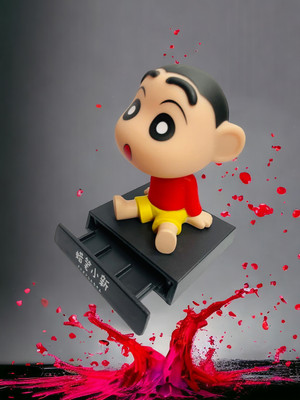 gtrp Super Hero Shinchan Action Figure Limited Edition Bobblehead 16(Multicolor)