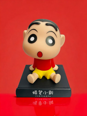 gtrp Super Hero Shinchan Action Figure Limited Edition Bobblehead 64(Multicolor)