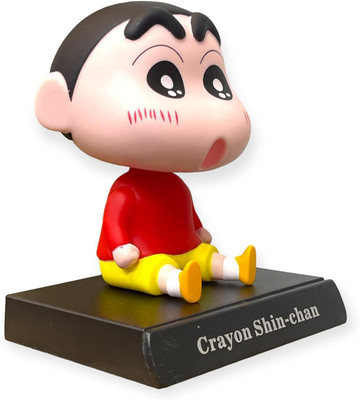 gtrp Super Hero Shin- chan 4 Action Figure Limited Edition Bobblehead(Multicolor)