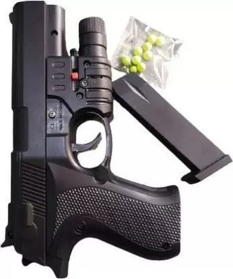 tryzens PUBG Darts Air Pistol shooting gun Air gun/Laser Light Gun for Boys with Bullets(Black)