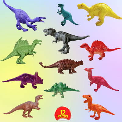 ZESTHOME Educational Dinosaur Toy Set - Learn While Having Fun(Multicolor)