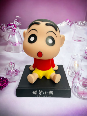 gtrp Super Hero Shinchan Action Figure Limited Edition Bobblehead 81(Multicolor)