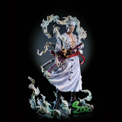 Loot Monkey Roronoa Zoro Action Figure | One Piece Swordsman Collectible(Multicolor)