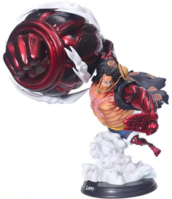 RVM Toys One Piece Anime Monkey D Luffy Gear 4 Action Figure 35cm Collectible Gift Toy(Multicolor)