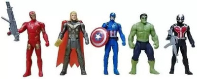 RIGHT SEARCH Super Hero Toy Set-033(Multicolor)