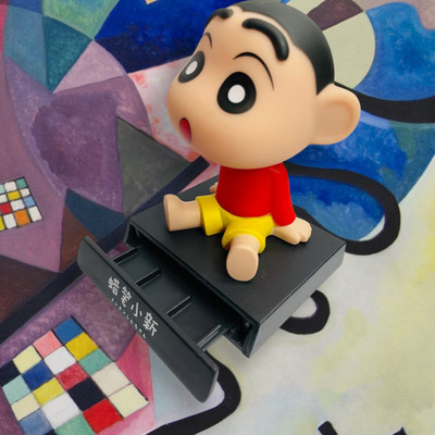 gtrp Super Hero Shinchan Action Figure Limited Edition Bobblehead 36(Multicolor)