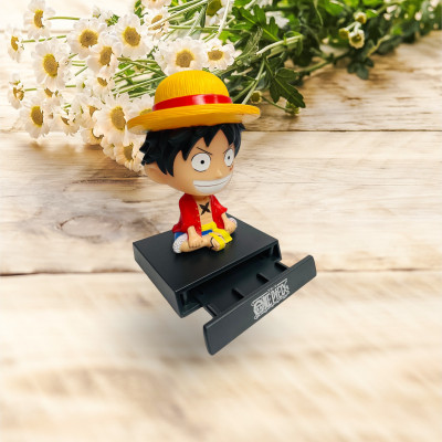 gtrp Super Hero Monkey D Luffy Action Figure Limited Edition One Piece Bobblehead 45(Multicolor)