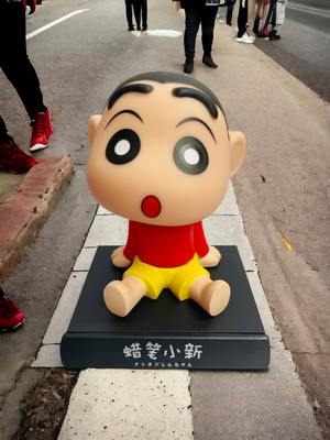 gtrp Super Hero Shinchan Action Figure Limited Edition Bobblehead 70(Multicolor)