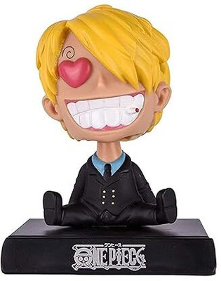 gtrp Action Figure Bobblehead with Mobile Holder for Car Dashboard 116(Multicolor)