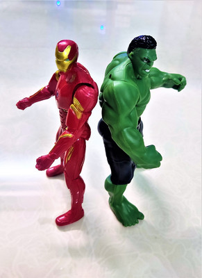 Thrifx Avengers Premium Edition 'Iron-Man and Hulk Team Up' Combo Series(Multicolor)