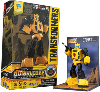 TRANSFORMERS AMK Series W2 Generation One Bumblebee Action Figure, Age 15+(Multicolor)