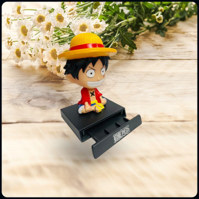 gtrp Figure-Super Hero Monkey D Luffy Limited Edition One Piece Bobblehead 45(Multicolor)