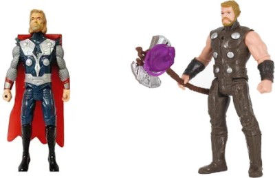 khilona waala Combo Of Avenger Heroes THOR Toy Best For Kids Birthday Gifts(Multicolor)