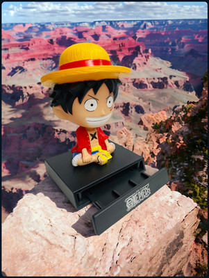 gtrp ACTIONFIGURE-Super Hero Monkey D Luffy Limited Edition One Piece Bobblehead 26(Multicolor)