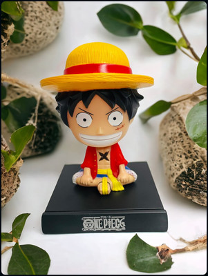 gtrp Figure-Super Hero Monkey D Luffy Limited Edition One Piece Bobblehead 69(Multicolor)