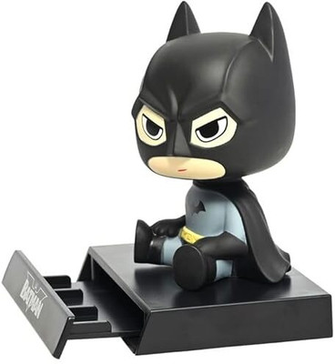 GKM DC Comic Super Hero Batman Bobble Head with Mobile Stand(Multicolor)