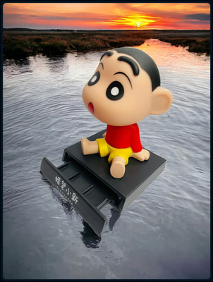 gtrp Figure-Super Hero Shinchan Limited Edition Bobblehead 19(Multicolor)