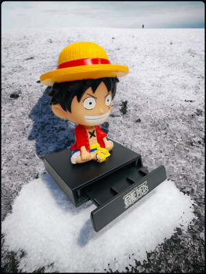 gtrp Figure-Super Hero Monkey D Luffy Limited Edition One Piece Bobblehead 02(Multicolor)