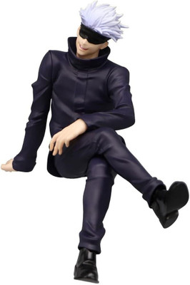 funfob Jujutsu Kaisen Gojo Action Figure Height -13cm (Gojo Noodle Stopper)(Black)
