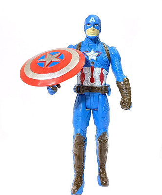 MY BABY LOVE A PERFECT CARE Captan America Action Figure Toy Avvengers and-Game Toys | 10 inch(Blue)