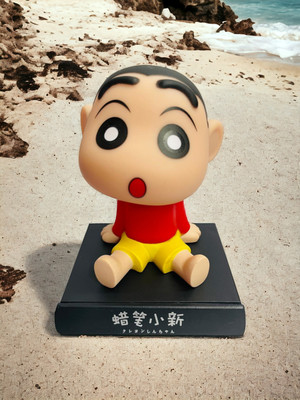 gtrp Super Hero Shinchan Action Figure Limited Edition Bobblehead 75(Multicolor)