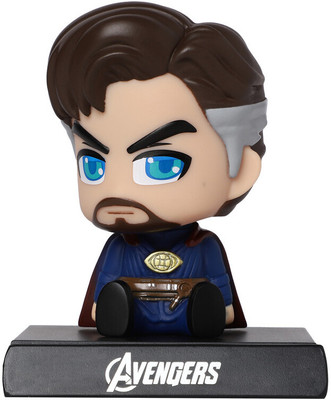 Techpro Super Hero Limited Edition Bobblehead with Mobile Holder for Car Dashboard(Multicolor)