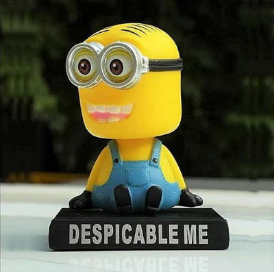 gtrp Action Figure-New_Bobblehead with Mobile Holder for Dashboard 14(Multicolor)