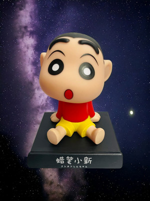 gtrp Super Hero Shinchan Action Figure Limited Edition Bobblehead 59(Multicolor)