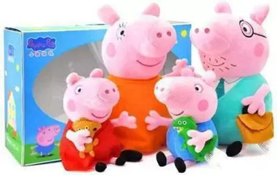 RIGHT SEARCH Peppa Pig Family Toy-025(Multicolor)